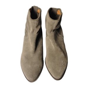 Lucky Brand lollin stacked heel booties size 8.5